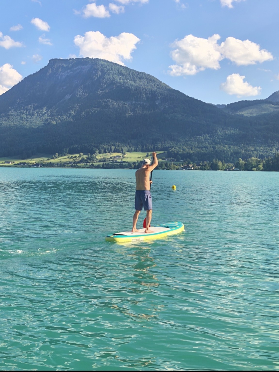 SUP auf dem Wolfgangsee