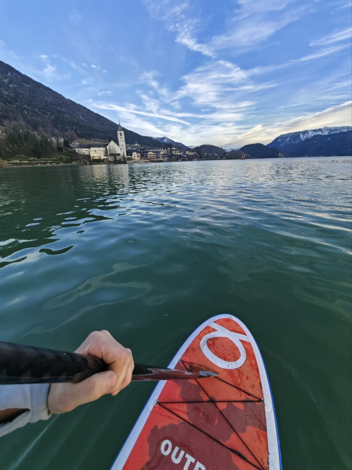 SUP am Wolfgangsee